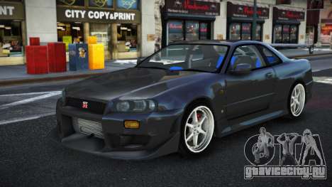 Nissan Skyline R34 GT-R 99th для GTA 4