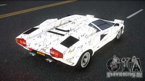 Lamborghini Countach 85th S8 для GTA 4