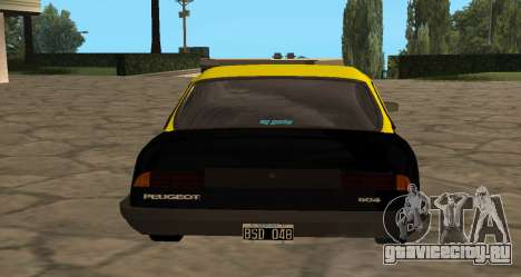 Peugeot 504 Taxi Argentino для GTA San Andreas