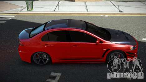 Mitsubishi Lancer Evolution X 08th для GTA 4