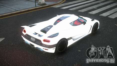 Koenigsegg Agera SDS для GTA 4