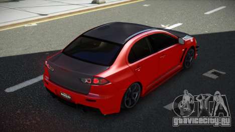 Mitsubishi Lancer Evolution X 08th для GTA 4