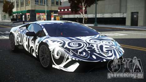 Lamborghini Huracan PXV S3 для GTA 4