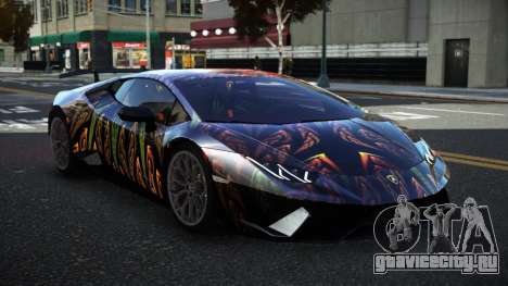 Lamborghini Huracan PXV S1 для GTA 4