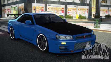 Nissan Skyline R34 GT-R NRD для GTA 4