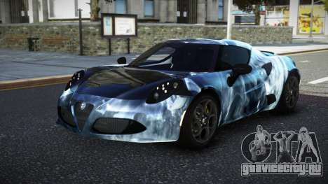 Alfa Romeo 4C BD-R S4 для GTA 4