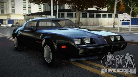 Pontiac Trans Am RGV для GTA 4