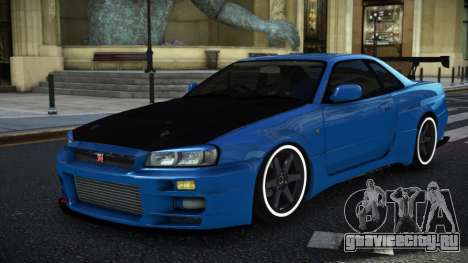 Nissan Skyline R34 GT-R NRD для GTA 4