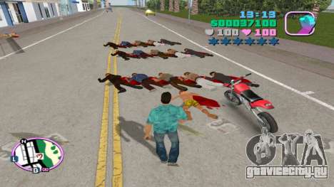 Kill Nearby Peds для GTA Vice City