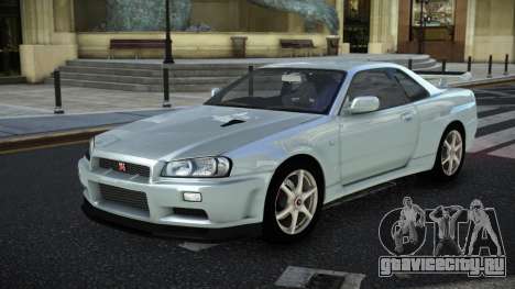 Nissan Skyline R34 GT-R NF-E для GTA 4