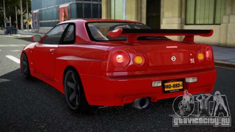 Nissan Skyline R34 TJ для GTA 4