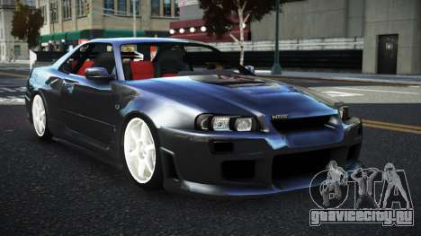 Nissan Skyline R34 TH для GTA 4