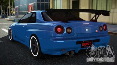 Nissan Skyline R34 GT-R NRD для GTA 4