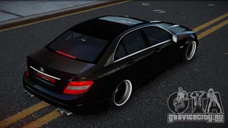 Mercedes-Benz C63 AMG 10th для GTA 4