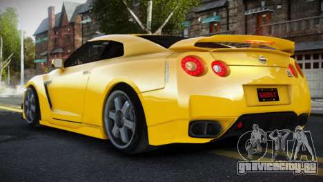 Nissan GT-R R35 10th для GTA 4