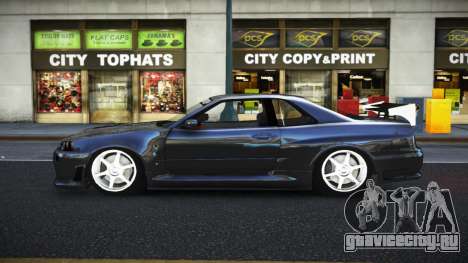 Nissan Skyline R34 TH для GTA 4