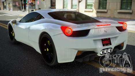 Ferrari 458 HTR для GTA 4