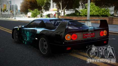 Ferrari F40 SHK S10 для GTA 4