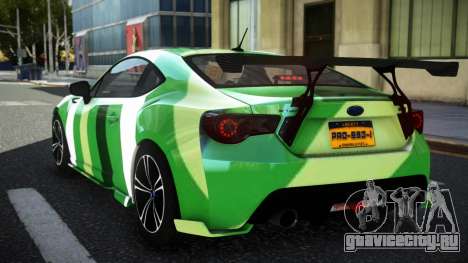 Subaru BRZ D-Style S7 для GTA 4