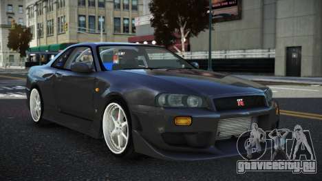 Nissan Skyline R34 GT-R 99th для GTA 4