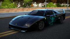 Ferrari F40 SHK S10 для GTA 4