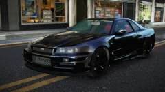 Nissan Skyline R34 DTL для GTA 4