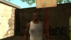 Белая Майка Grove для GTA San Andreas