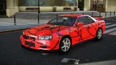 Nissan Skyline R34 GT-R NF-E S5 для GTA 4