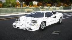 Lamborghini Countach 85th S8 для GTA 4