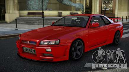 Nissan Skyline R34 TJ для GTA 4