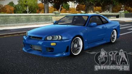 Nissan Skyline R34 99th для GTA 4