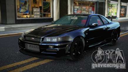 Nissan Skyline R34 DTL для GTA 4