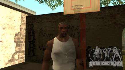 Белая Майка Grove для GTA San Andreas