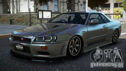 Nissan Skyline R34 GT-R 02th для GTA 4