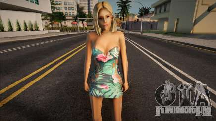 Flowers Girl Dress для GTA San Andreas