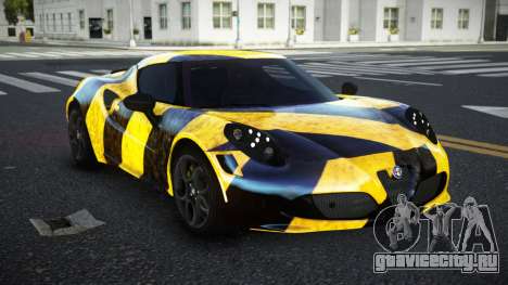 Alfa Romeo 4C MJR S3 для GTA 4