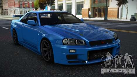 Nissan Skyline R34 BES для GTA 4