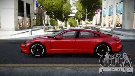 Porsche Taycan Turbo S 21th для GTA 4