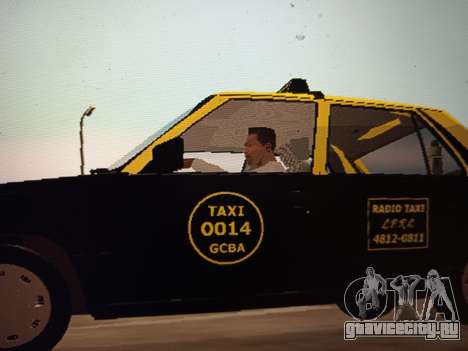 Renault 9 Taxi для GTA San Andreas