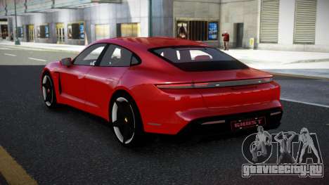 Porsche Taycan Turbo S 21th для GTA 4