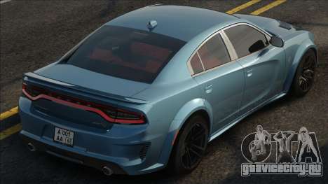 Dodge Charger SRT Hellcat 2020 Blue ver для GTA San Andreas