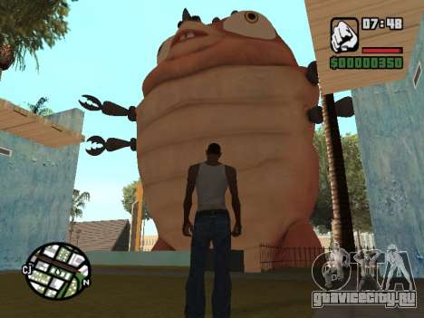 Insectosaurus Monsters vs Aliens для GTA San Andreas