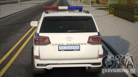 Toyota Land Cruiser - Vietnam Traffic Police Car для GTA San Andreas