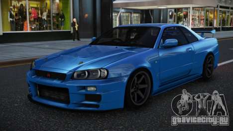 Nissan Skyline R34 BES для GTA 4