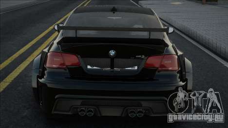 BMW M3 E92 [Black Style] для GTA San Andreas