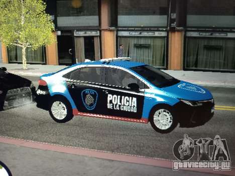 Toyota Corolla Policia Caba для GTA San Andreas