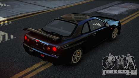 Nissan Skyline R34 KVN для GTA 4