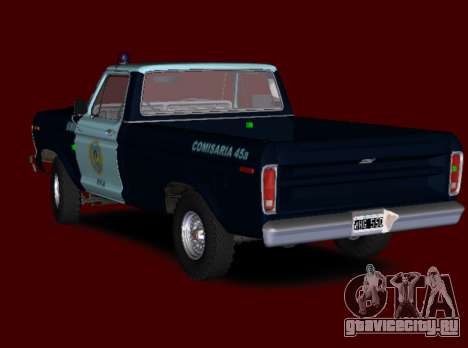 Ford F100 Policia Federal 1978 для GTA San Andreas