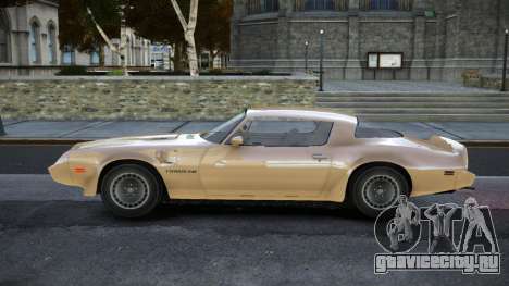 Pontiac Trans Am BL для GTA 4