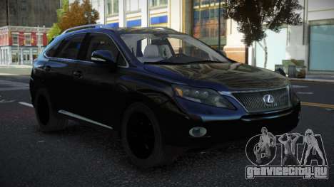 Lexus RX450H 10th для GTA 4